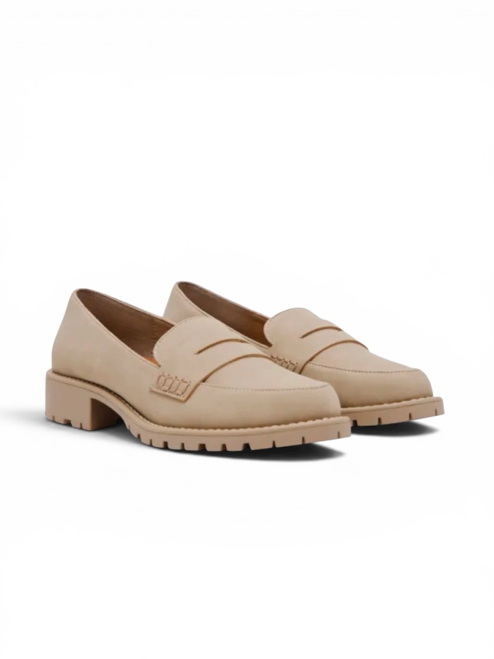 DV by Dolce Vita Catalina Lug Sole Loafers in Tan Size 8 1/2